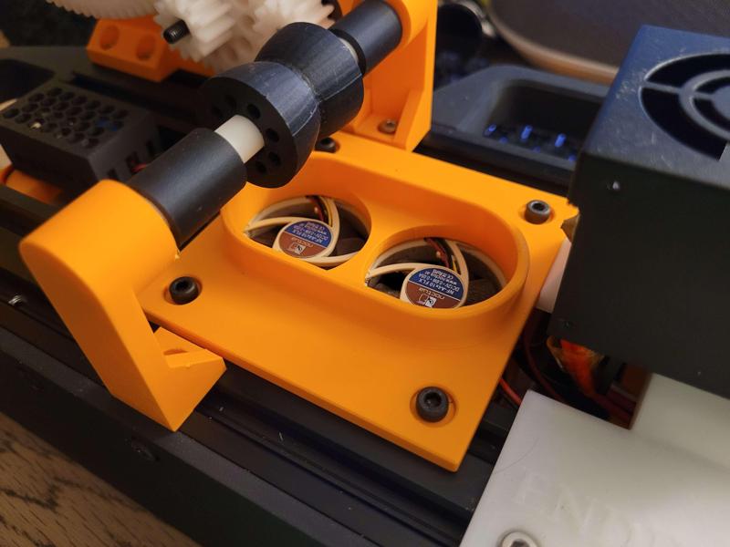 Recreator3D new cooling fan plate