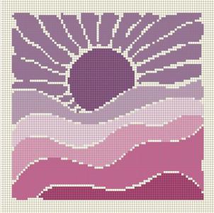 mountain pixel puzzle