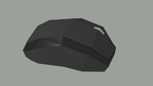 Low Poly Mouse Model