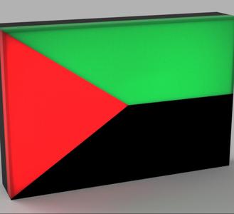 World Flags - Martinique LED Lamp