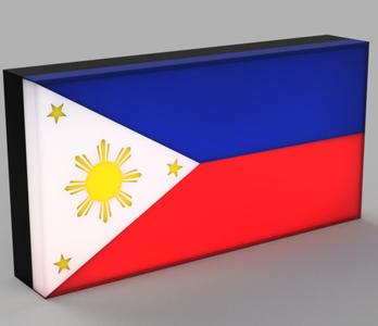 World Flag - Philippines LED Lamp