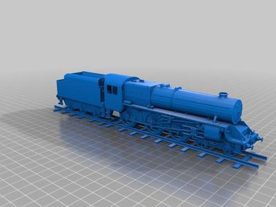 Black 5 steam loco lms model train model locomotive