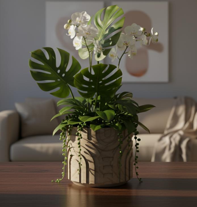 PLANT POT -- PEN CUP -- HOME DECOR