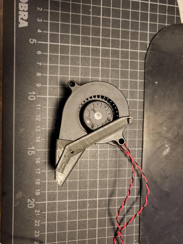 2x5015-Lüfterdüse für - 2x5015 fan duct for Snapmaker J1