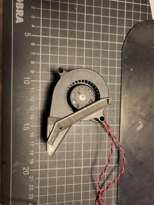2x5015-Lüfterdüse für - 2x5015 fan duct for Snapmaker J1