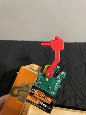 Mad Useless Box arm