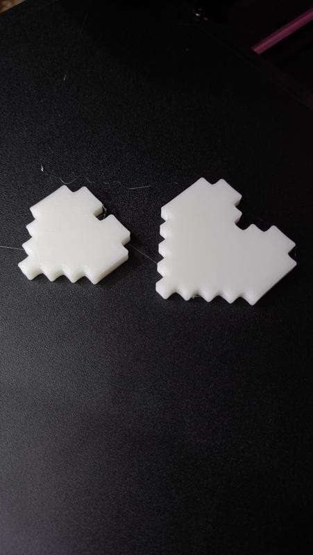 Square Type Heart for Wall