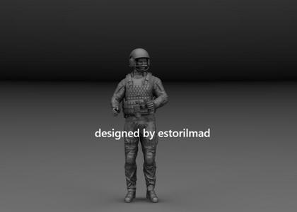 GERMAN BUNDESWEHR LEOPARD TANK CREW v4