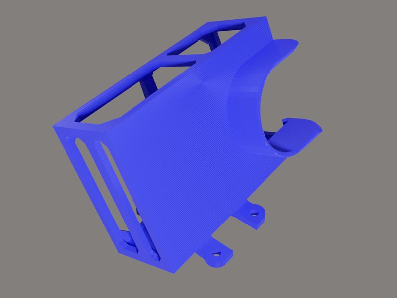 Yi camera mount for Source one V5 frame