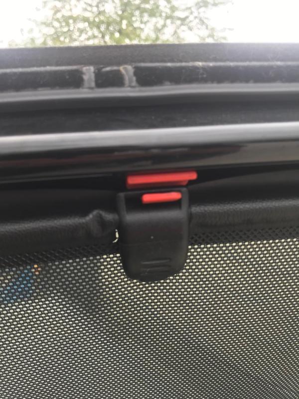 Clip sunshade Renault Scenic 3