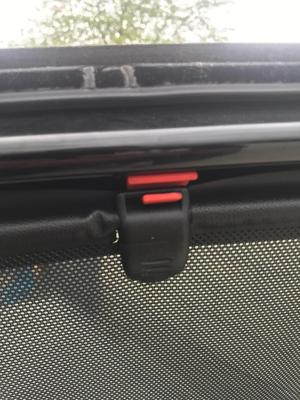 Clip sunshade Renault Scenic 3