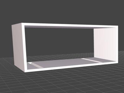 Customisable Hotwheels display case