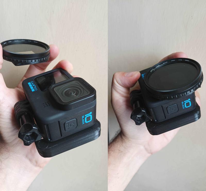 Gopro 10 52mm FILTER adapter