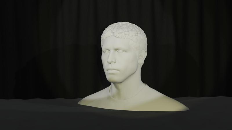 Juan Roman Riquelme Bust