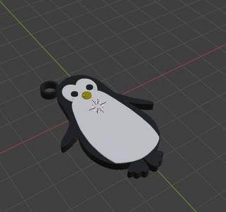 basic penguin kecyhain