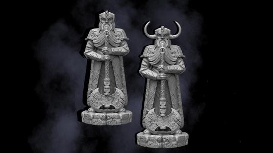 Dwarf Stone Statue