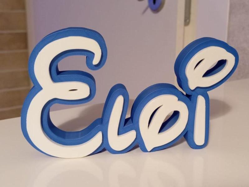 Eloi Disney Name Sign Decorate Room child Birth