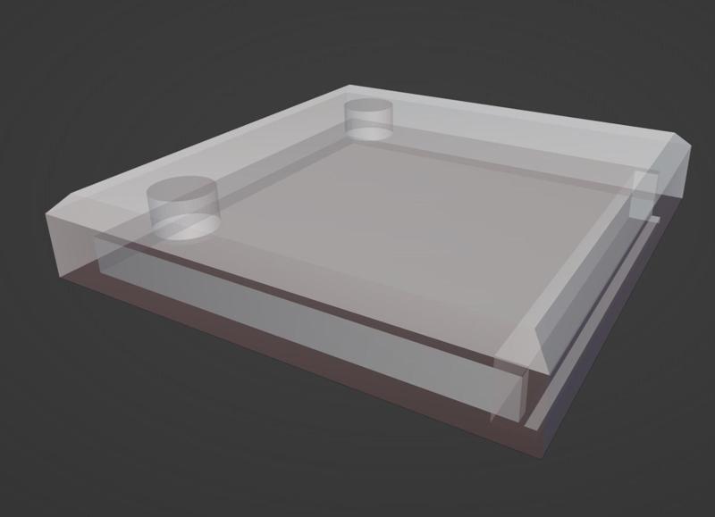 Bambulab belt tensioner dust cover