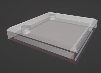 Bambulab belt tensioner dust cover