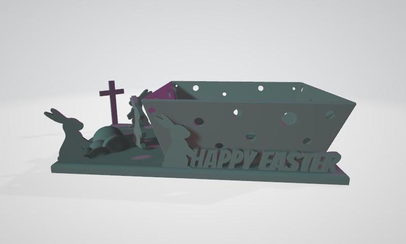 Desktop Easter Basket