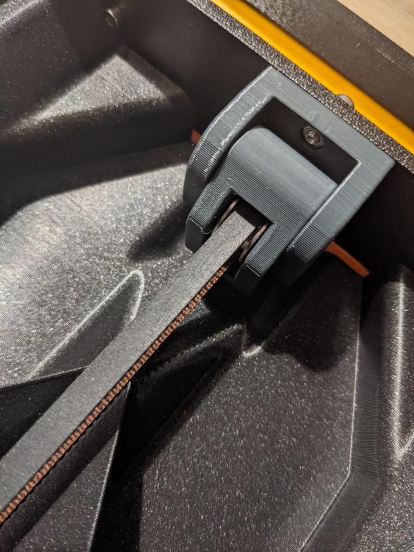 Prusa MK4 belt tensioner remix - tighter fit for idler