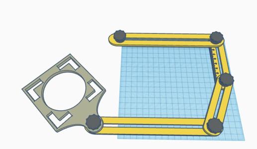 Polygonal ruler template (fully printable) + template for transferring sockets and more
