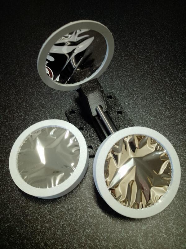 Solar filter for binoculars with a diameter of 72.5 mm