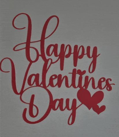 Happy Valentine's Day - Line Art