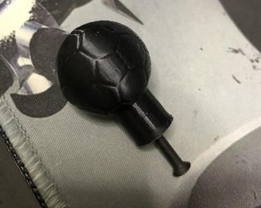 PERCHA O TIRADOR CON FORMA DE BALON