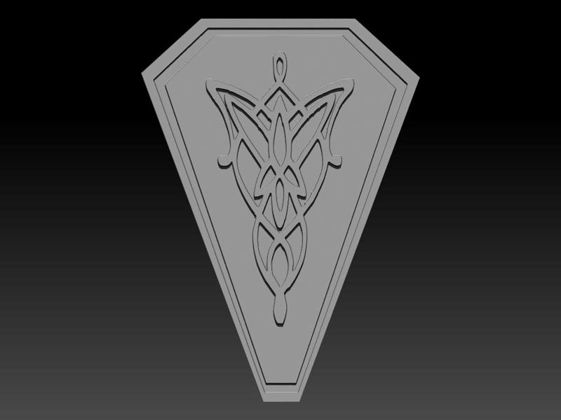 Wall Plates - Arwen Decal
