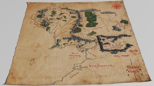 Map of Middle Earth