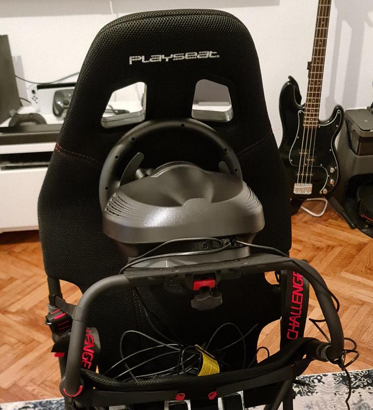 Thrustmaster TMX/T150 wheel hard mount Playseat Challenge adapter