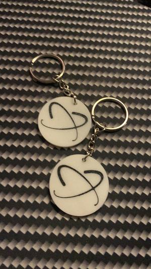 Portachiavi logo 24.7 Fastlife