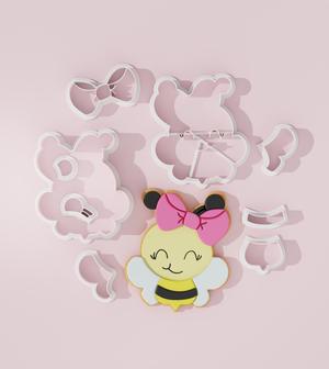 Bee with Bow Cookie Cutter