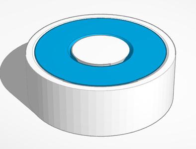 fidget turning circle (tinkercad)