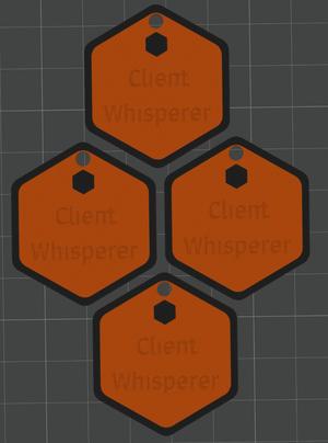 keychains work awards - consulting edition