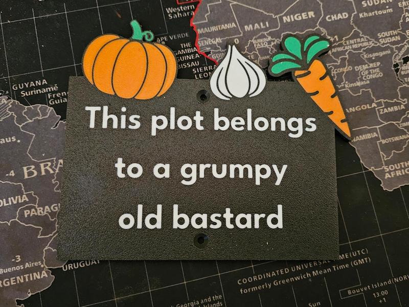 Allotment Sign 
