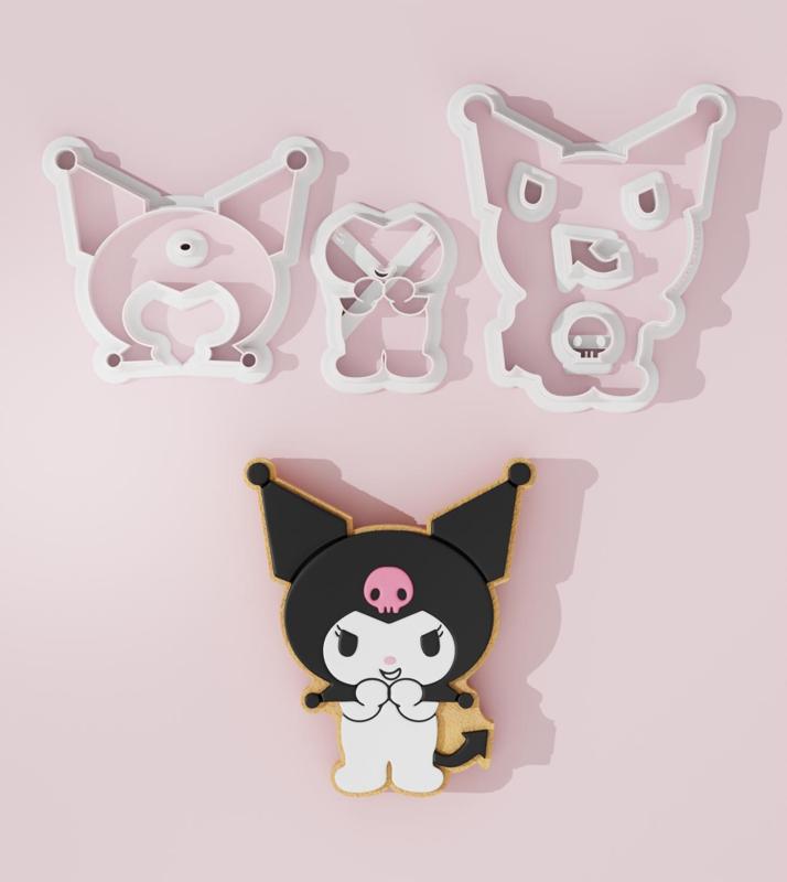 Kuromi #1 Cookie Cutter with CCHub Logo