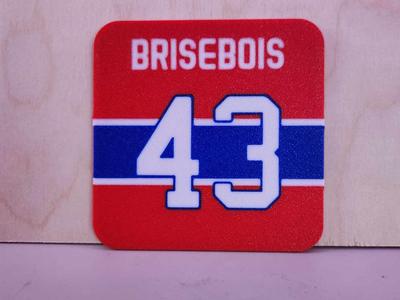 NHL Coaster - PATRICE BRISEBOIS