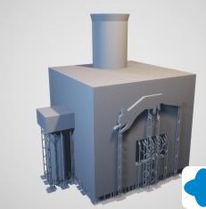 Acorn sheller hand crank