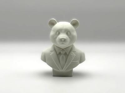 Gentleman Bust - Panda