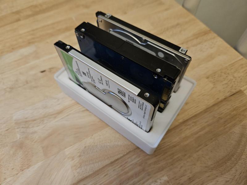 Gridfinity - HDD/SSD Tray - 3 different slot size