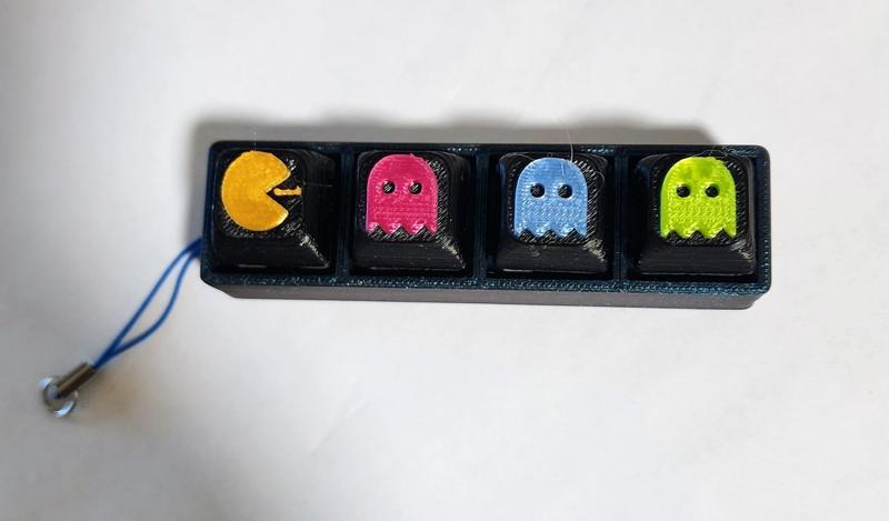 Pac-Man Keycaps