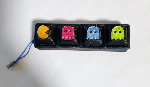 Pac-Man Keycaps