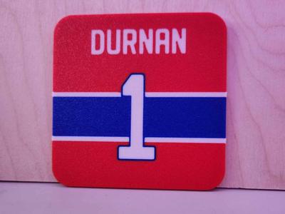 NHL Coaster - BILL DURNAN