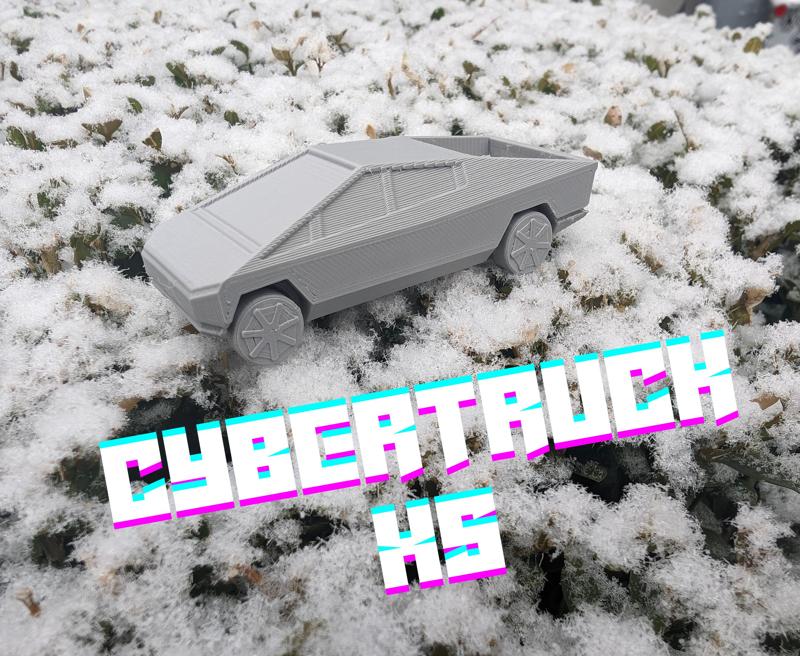 CYBERTRUCK- XS: Print-In-Place