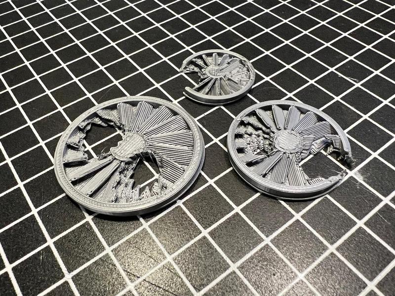 Miniature Bases Wrecked Fan-2 Pattern