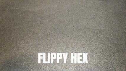 Flippy Hex-Flipping magnetic hexagon fidget toy