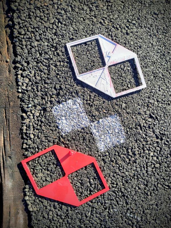 Lidar/Photogrametry Marker template