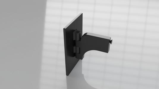 Speaker Wall Mount with Hinge - For 3M Command Strips (With source)
